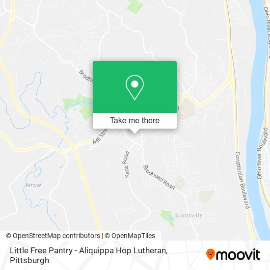 Mapa de Little Free Pantry - Aliquippa Hop Lutheran