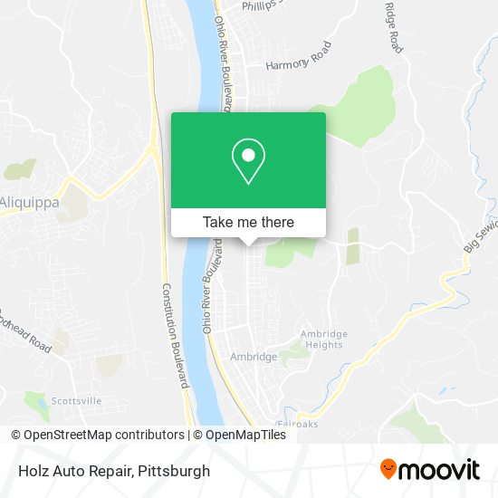 Holz Auto Repair map