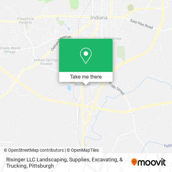 Risinger LLC Landscaping, Supplies, Excavating, & Trucking map