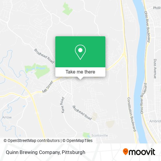 Quinn Brewing Company map
