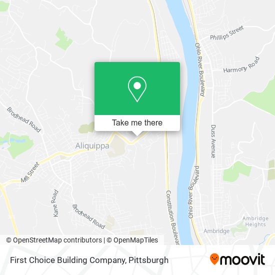 First Choice Building Company map