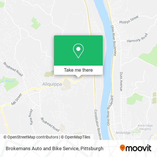 Brokemans Auto and Bike Service map