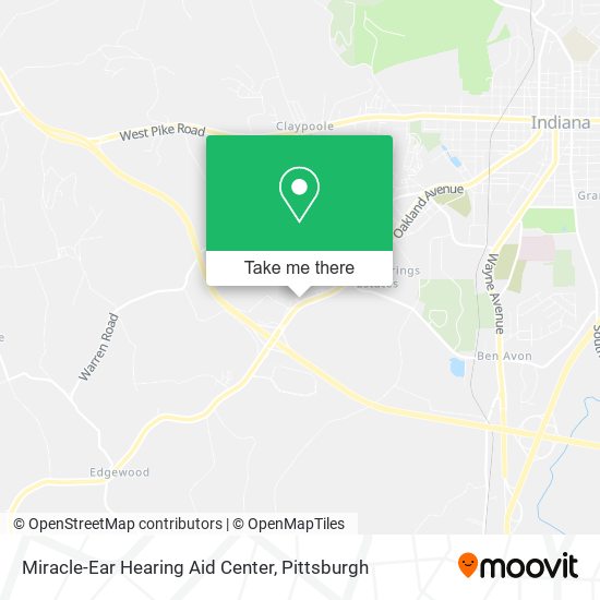 Mapa de Miracle-Ear Hearing Aid Center