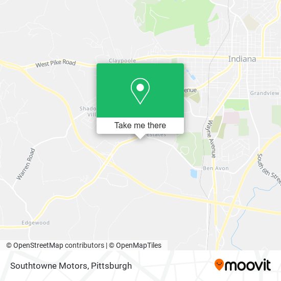 Southtowne Motors map