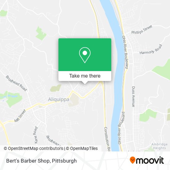 Mapa de Bert's Barber Shop