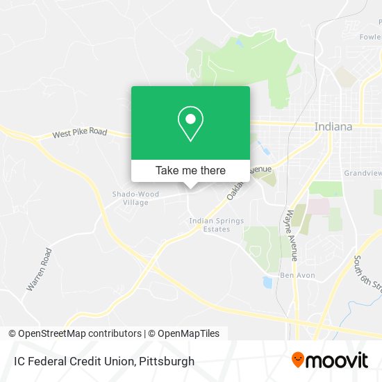 IC Federal Credit Union map