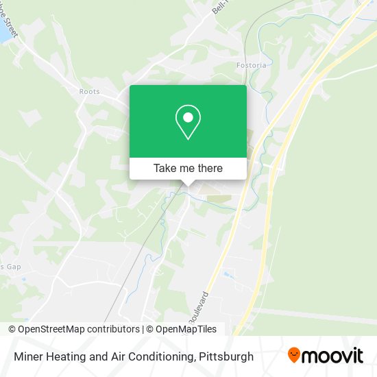 Miner Heating and Air Conditioning map