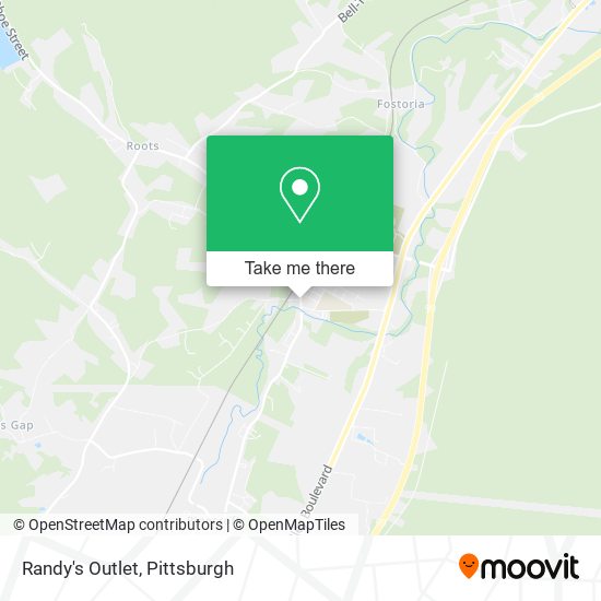 Mapa de Randy's Outlet