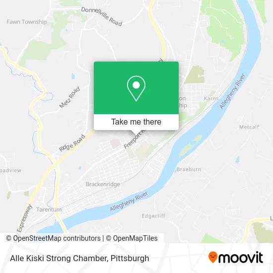 Alle Kiski Strong Chamber map