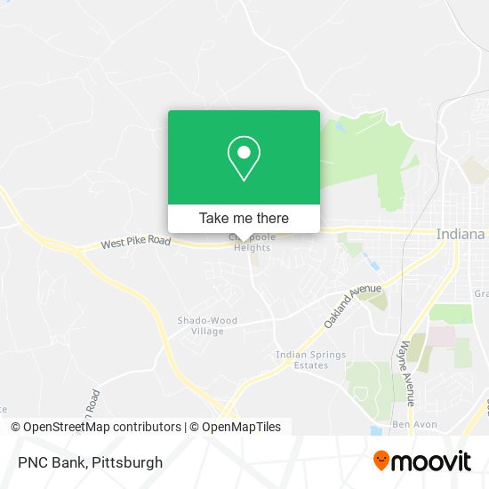 PNC Bank map