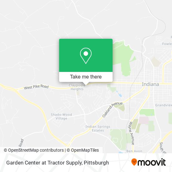 Mapa de Garden Center at Tractor Supply