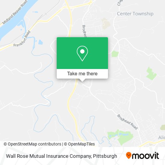 Mapa de Wall Rose Mutual Insurance Company