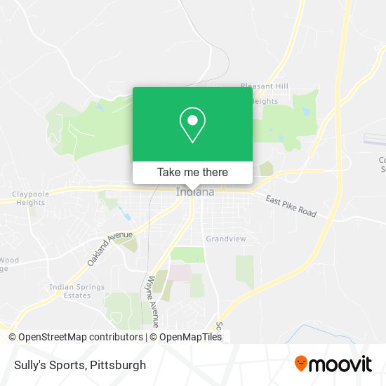 Sully's Sports map