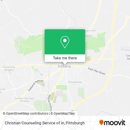 Christian Counseling Service of in map