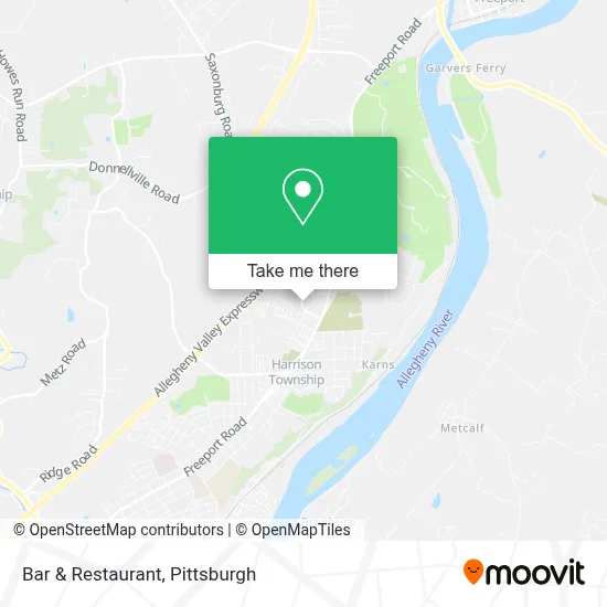 Bar & Restaurant map