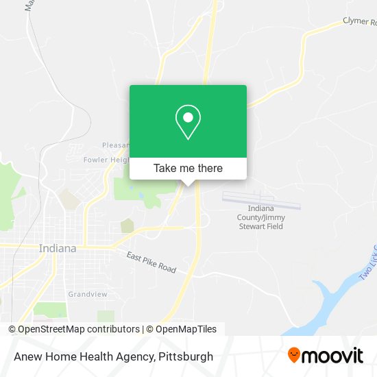 Anew Home Health Agency map