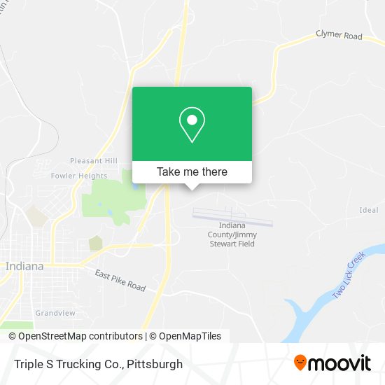 Triple S Trucking Co. map