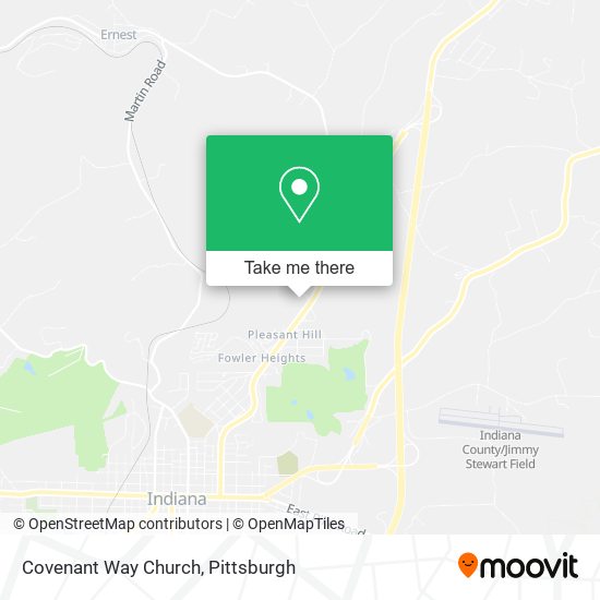 Covenant Way Church map