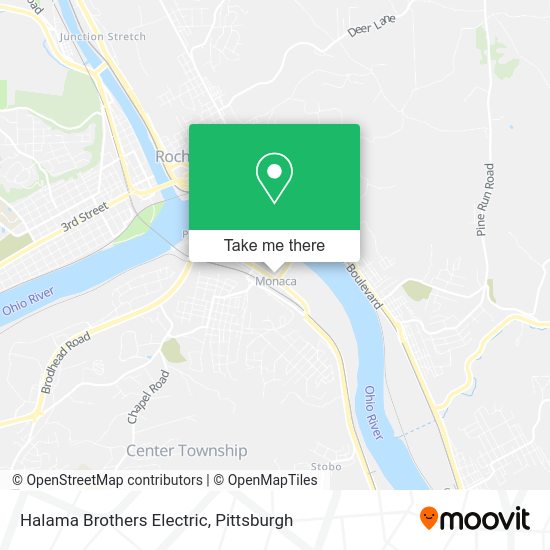 ¿Cómo llegar a Halama Brothers Electric en Pittsburgh en Autobús?