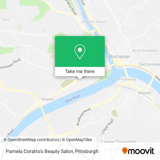 Pamela Coratto's Beauty Salon map