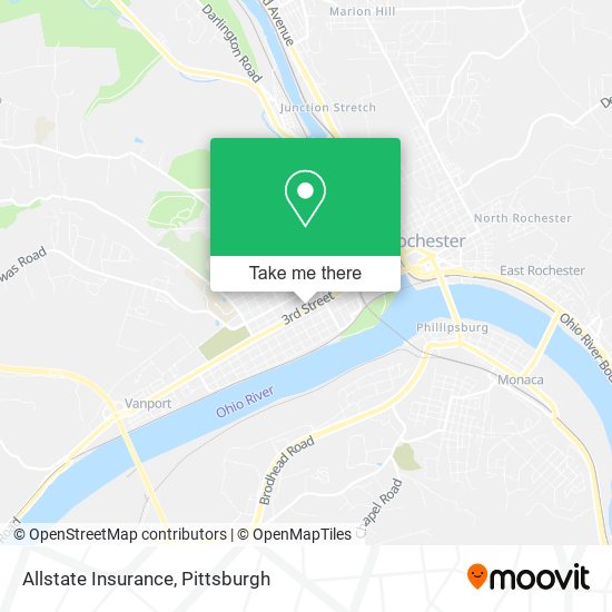 Allstate Insurance map