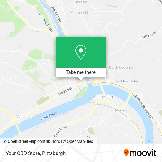 Mapa de Your CBD Store