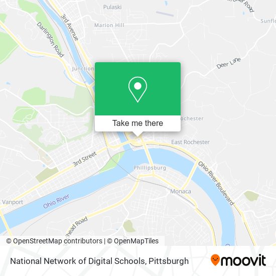 National Network of Digital Schools map