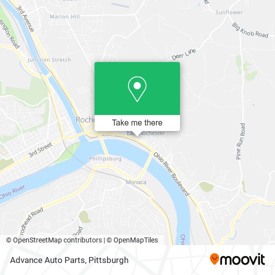 Advance Auto Parts map