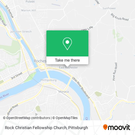 Mapa de Rock Christian Fellowship Church