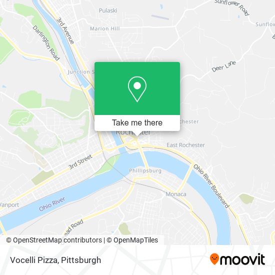 Vocelli Pizza map