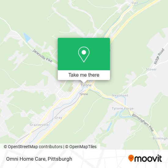 Omni Home Care map