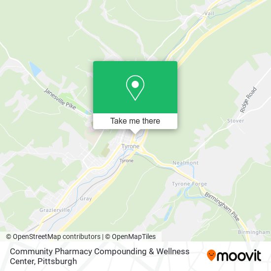 Mapa de Community Pharmacy Compounding & Wellness Center