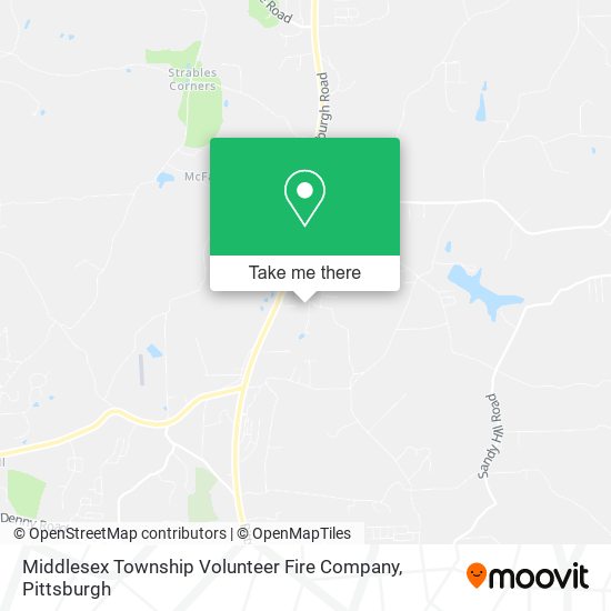 Middlesex Township Volunteer Fire Company map
