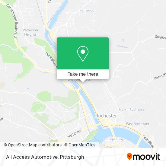 All Access Automotive map