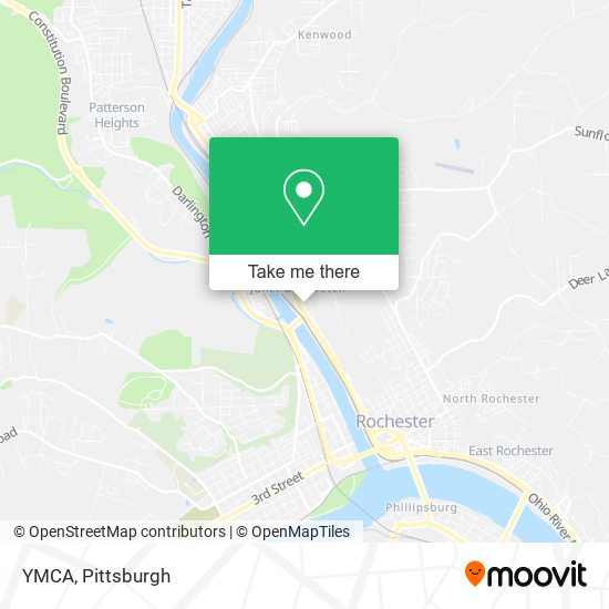 YMCA map