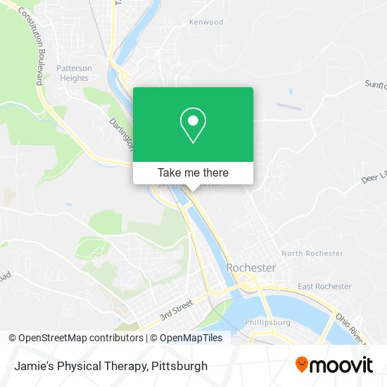 Jamie's Physical Therapy map