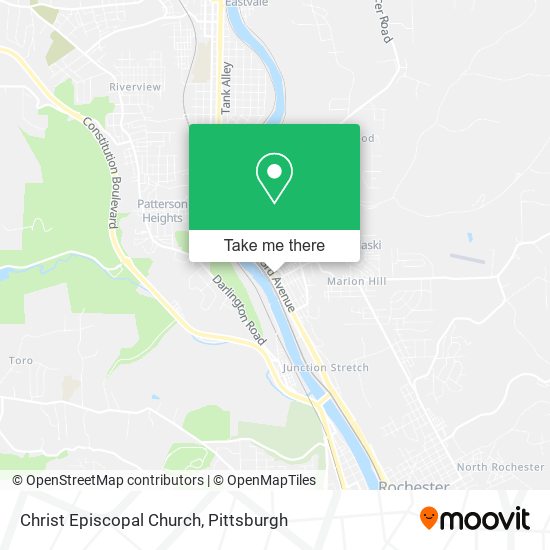 Christ Episcopal Church map