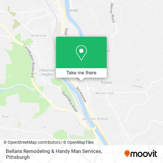 Mapa de Bellans Remodeling & Handy Man Services