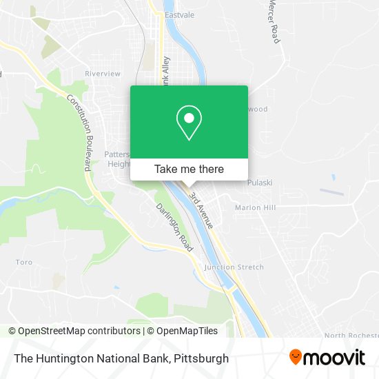 The Huntington National Bank map