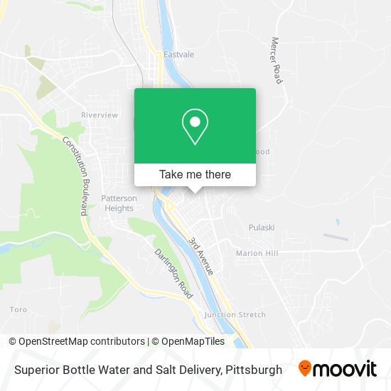 Mapa de Superior Bottle Water and Salt Delivery