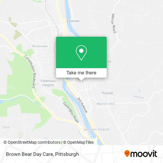 Mapa de Brown Bear Day Care