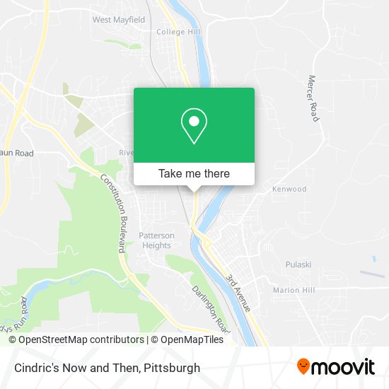 Cindric's Now and Then map