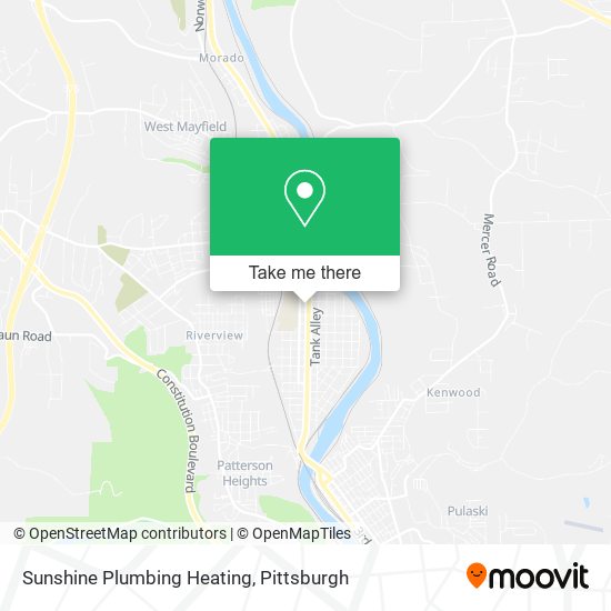 Sunshine Plumbing Heating map