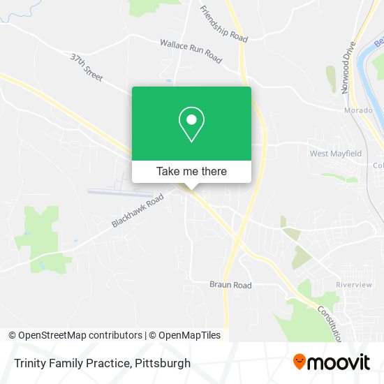 Trinity Family Practice map