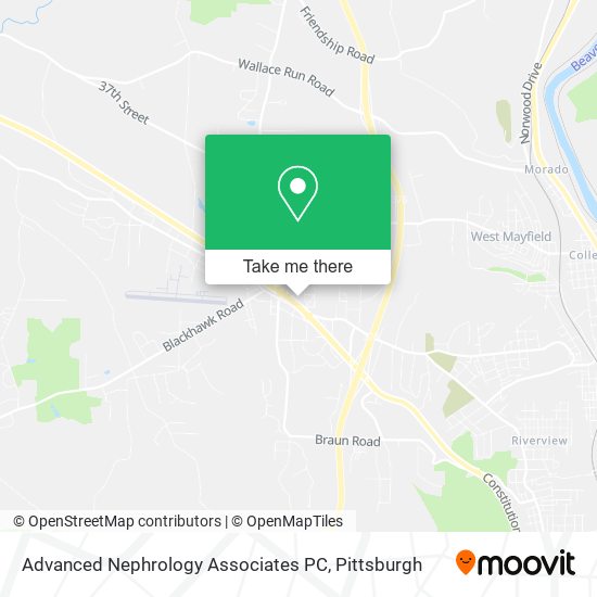 Advanced Nephrology Associates PC map