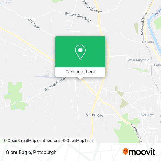 Mapa de Giant Eagle