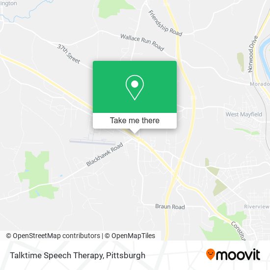 Talktime Speech Therapy map