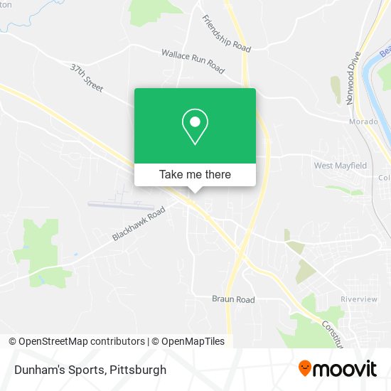 Mapa de Dunham's Sports