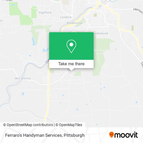 Mapa de Ferraro's Handyman Services