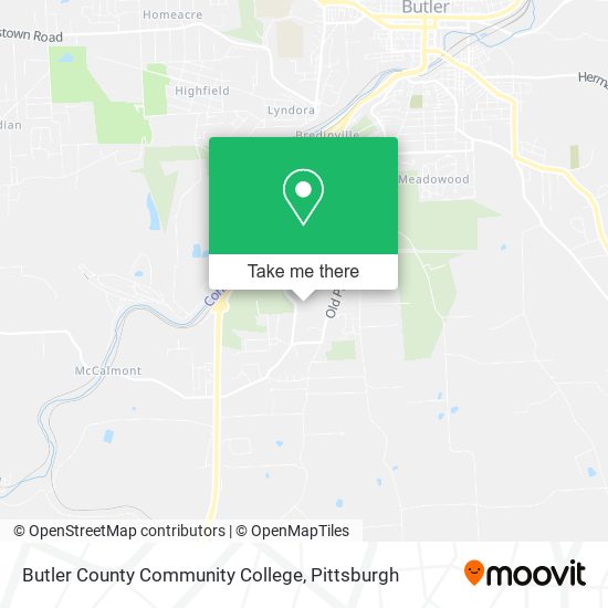 Butler County Community College map